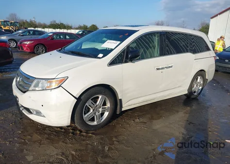 2012 Honda Odyssey Touring/Touring Elite из США, поврежденный, VIN 5FNRL5H95CB031863